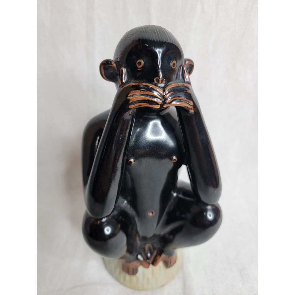 Tozai Speak No Evil Monkey Ceramic